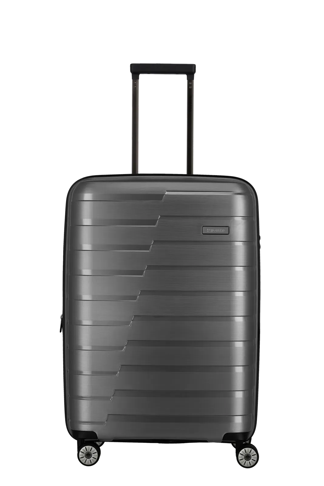 Travelite pelēks vidējais koferis — Polipropilēns, 3.2 kg (skats 2) — 71/82liters
