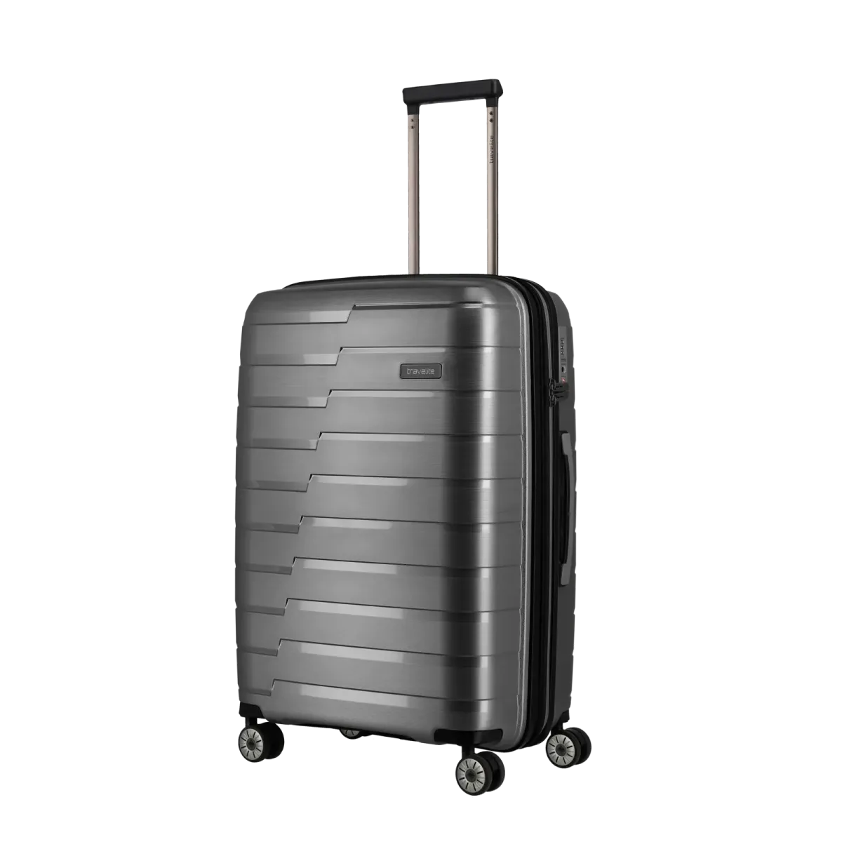 Travelite pelēks vidējais koferis — Polipropilēns, 3.2 kg