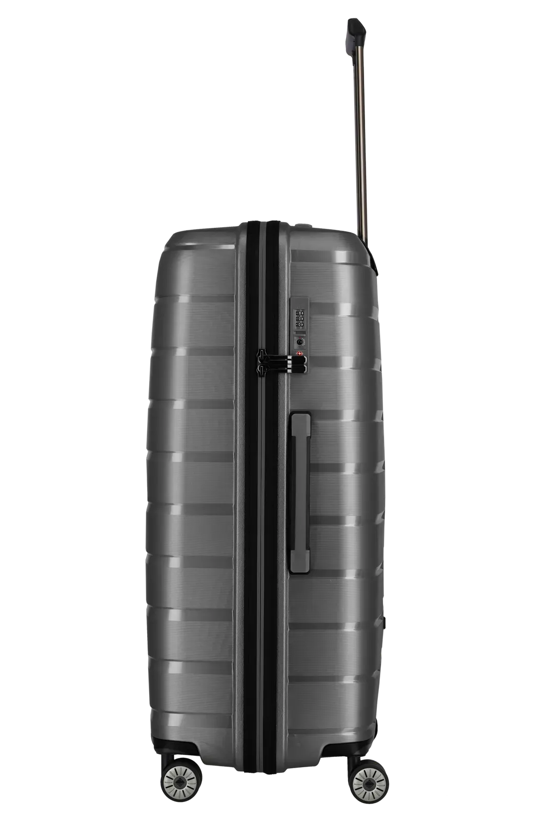 Travelite pelēks liels koferis — Polipropilēns, 105L, 3.5 kg (skats 5) — 105L