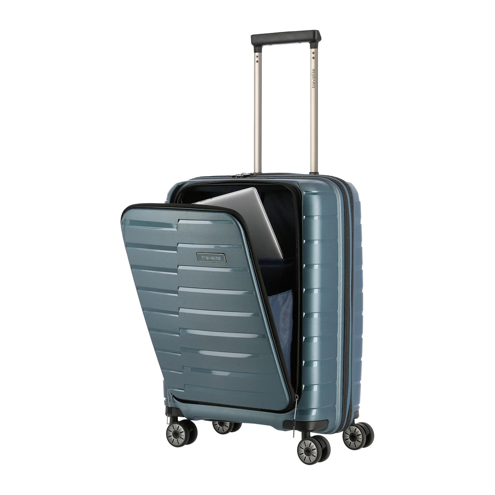 Travelite TL-AIRBASE-FP zils rokas bagāžas koferis — polipropilēns, 43L, 2.6 kg (skats 7) — 43L