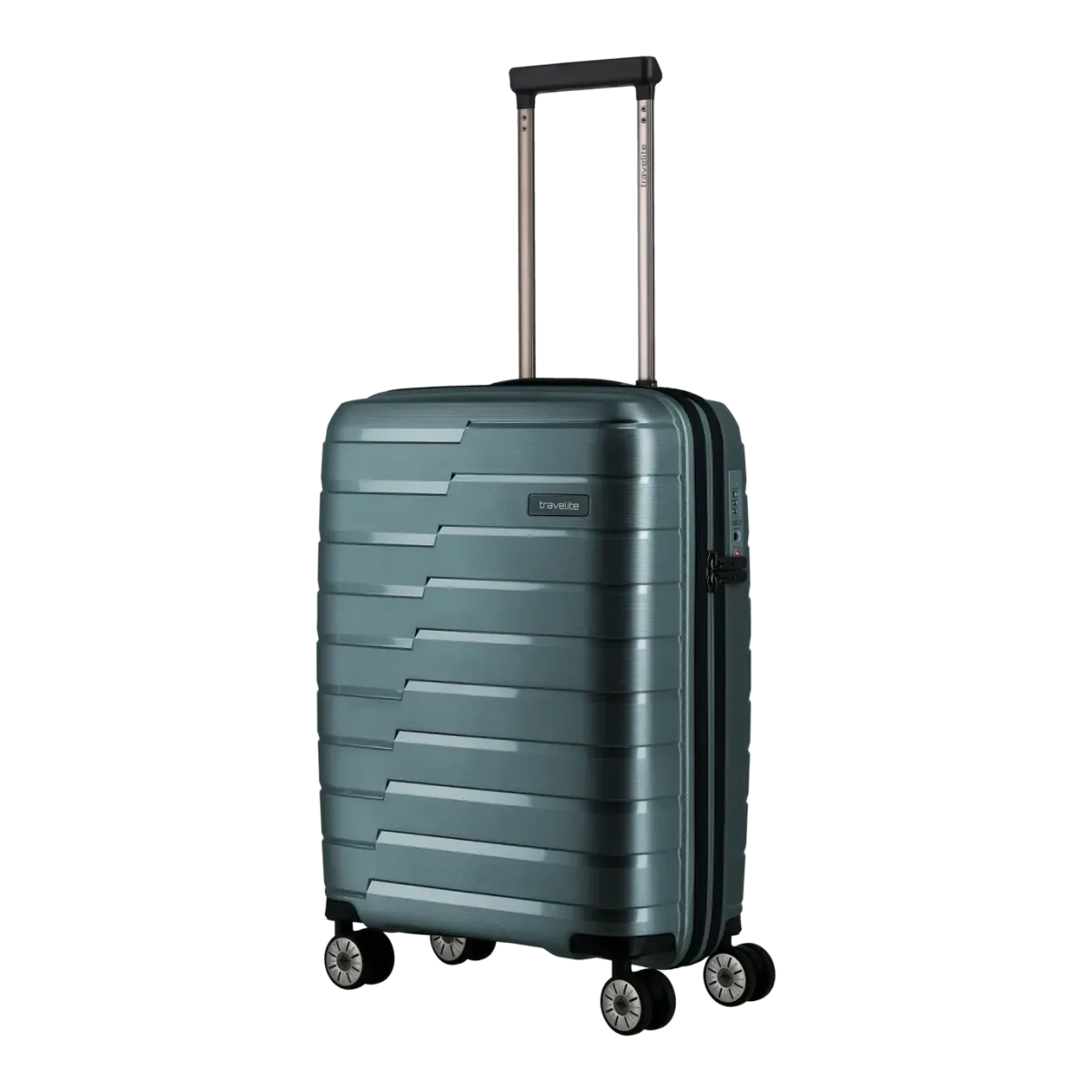 Travelite zils rokas bagāžas koferis — polipropilēns, 37L, 2.7 kg