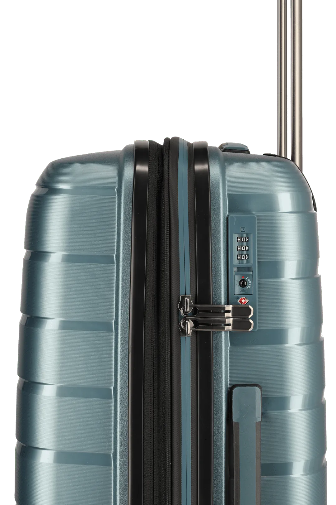 Travelite zils vidējais koferis — polipropilēns, 3.2 kg (skats 6) — 71/82liters
