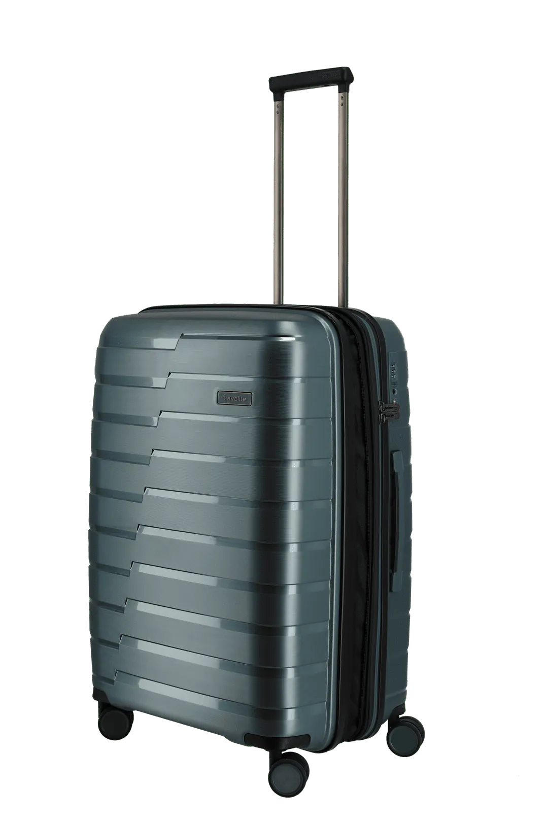 Travelite zils vidējais koferis — polipropilēns, 3.2 kg (skats 8) — 71/82liters