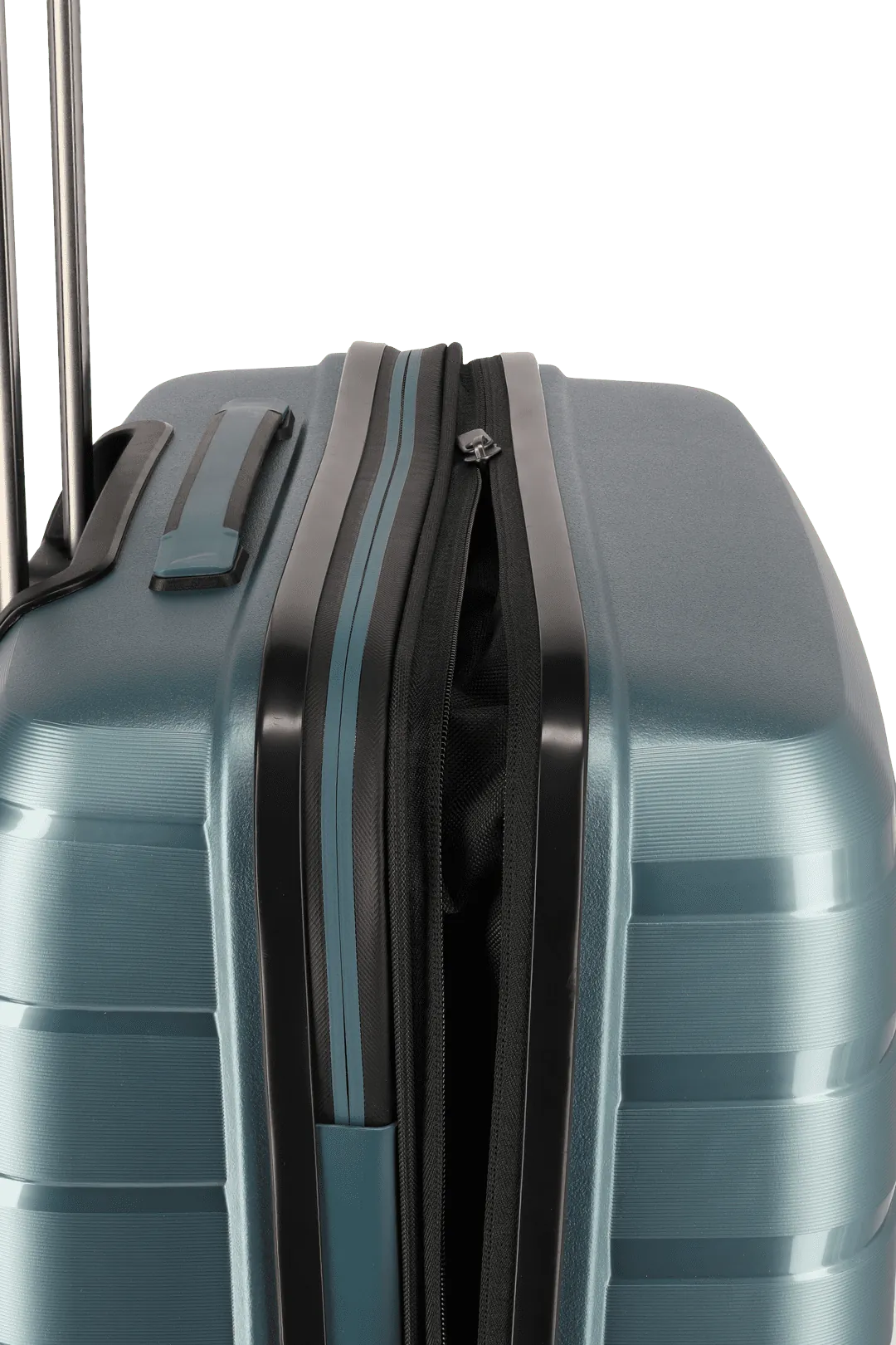 Travelite zils vidējais koferis — polipropilēns, 3.2 kg (skats 9) — 71/82liters