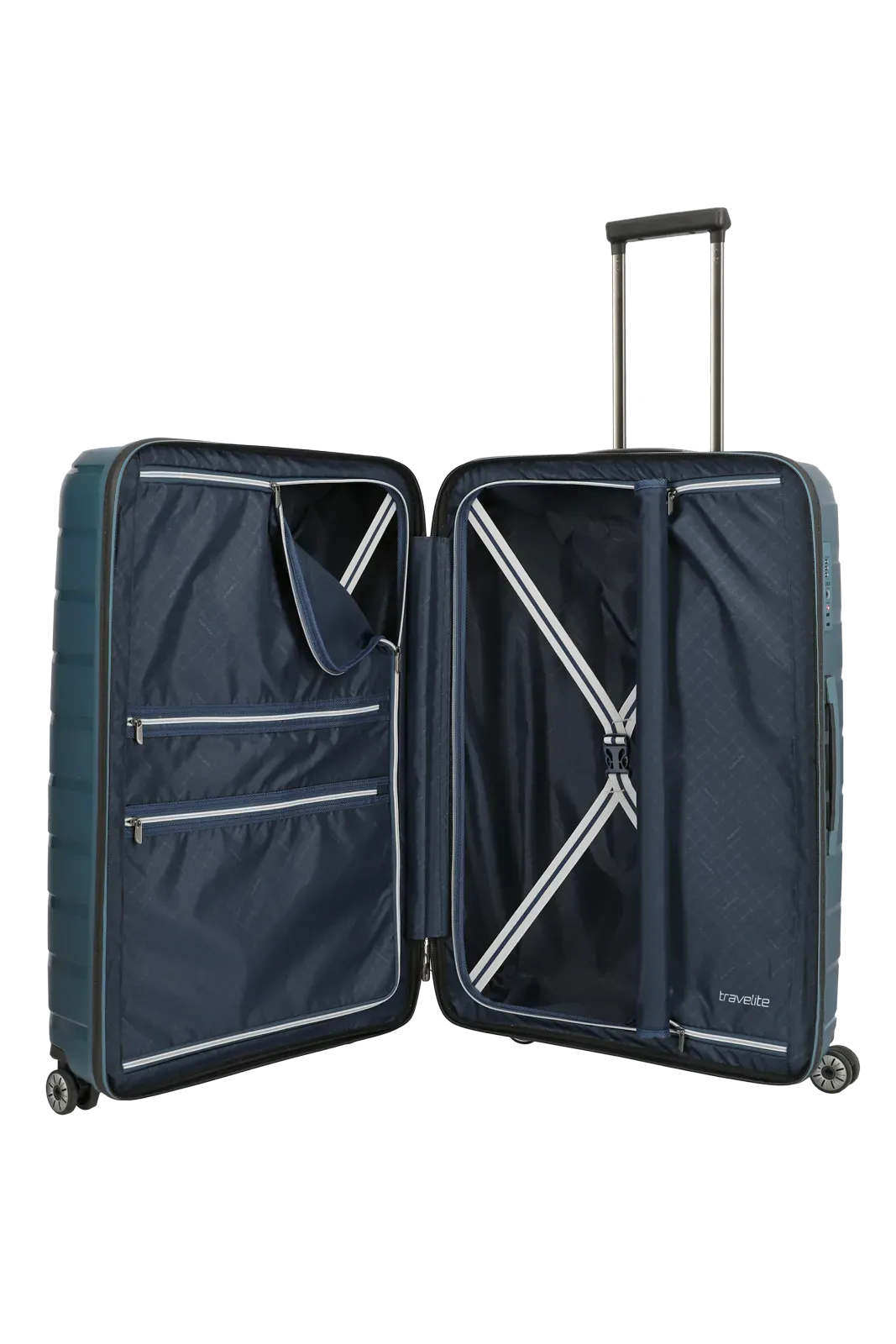 Travelite zils liels koferis — polipropilēns, 105L, 3.5 kg (skats 7) — 105L