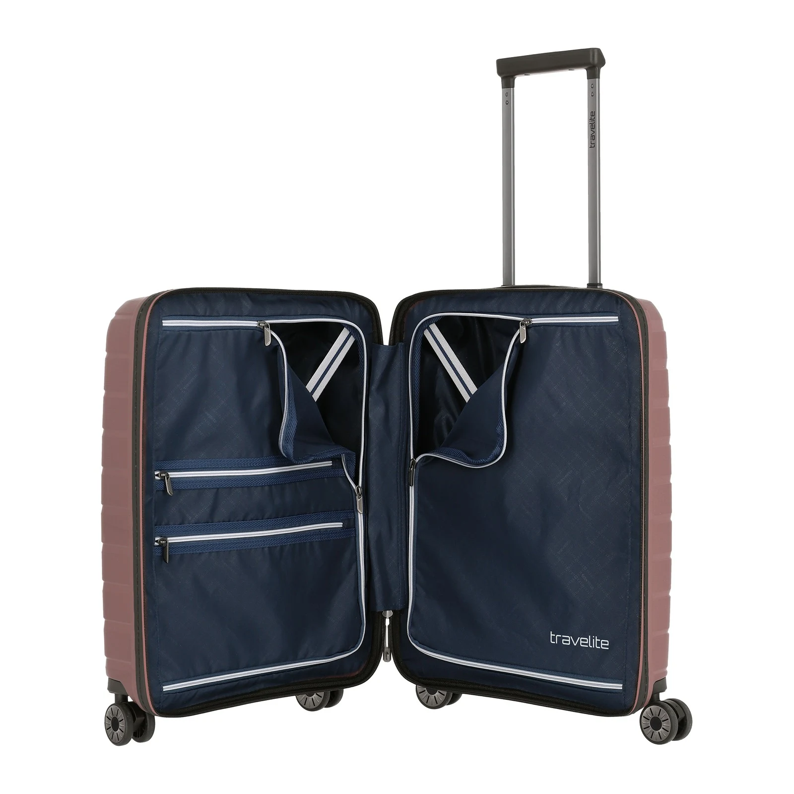 Travelite TL-AIRBASE-FP rozā rokas bagāžas koferis — polipropilēns, 43L, 2.6 kg (skats 6) — 43L