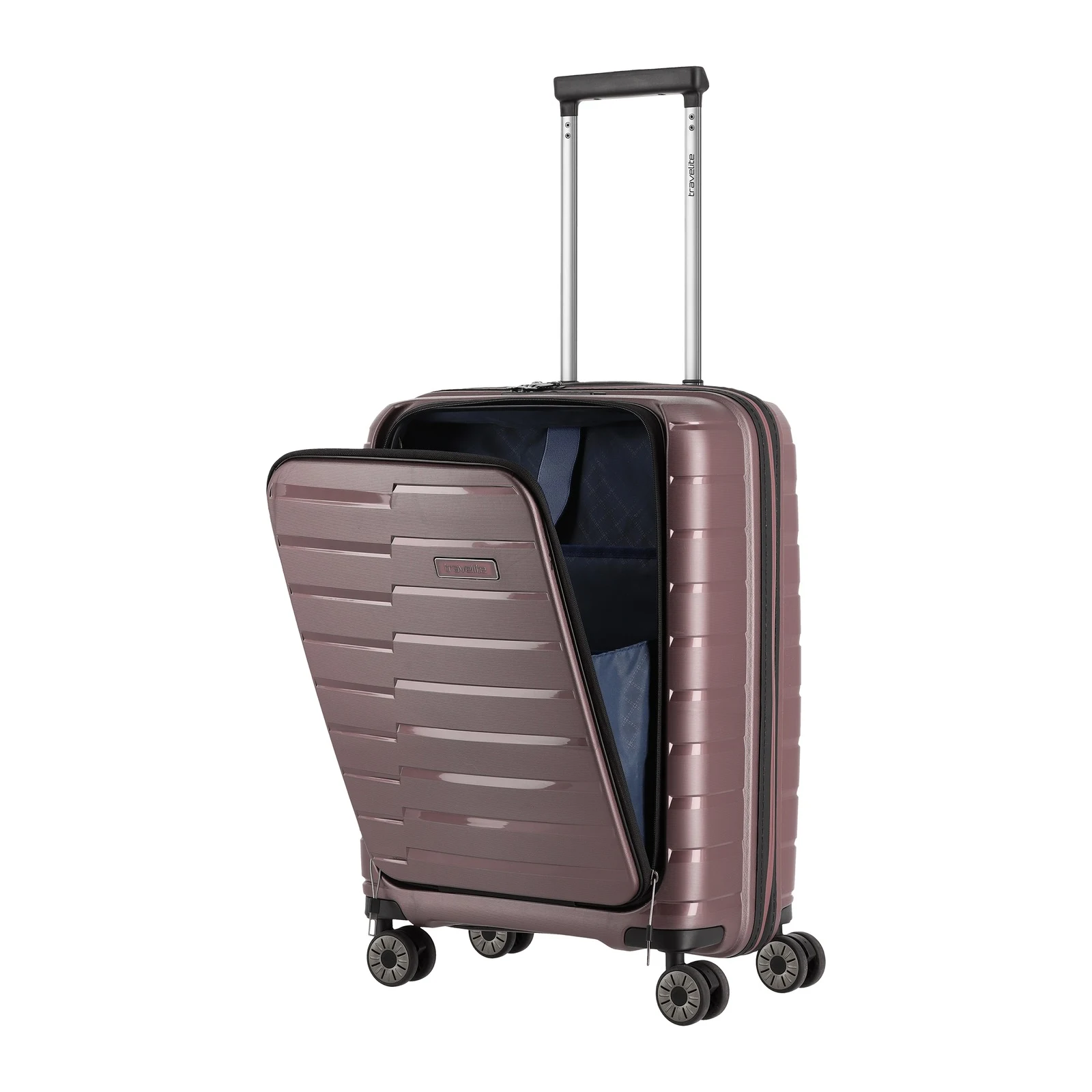 Travelite TL-AIRBASE-FP rozā rokas bagāžas koferis — polipropilēns, 43L, 2.6 kg (skats 7) — 43L