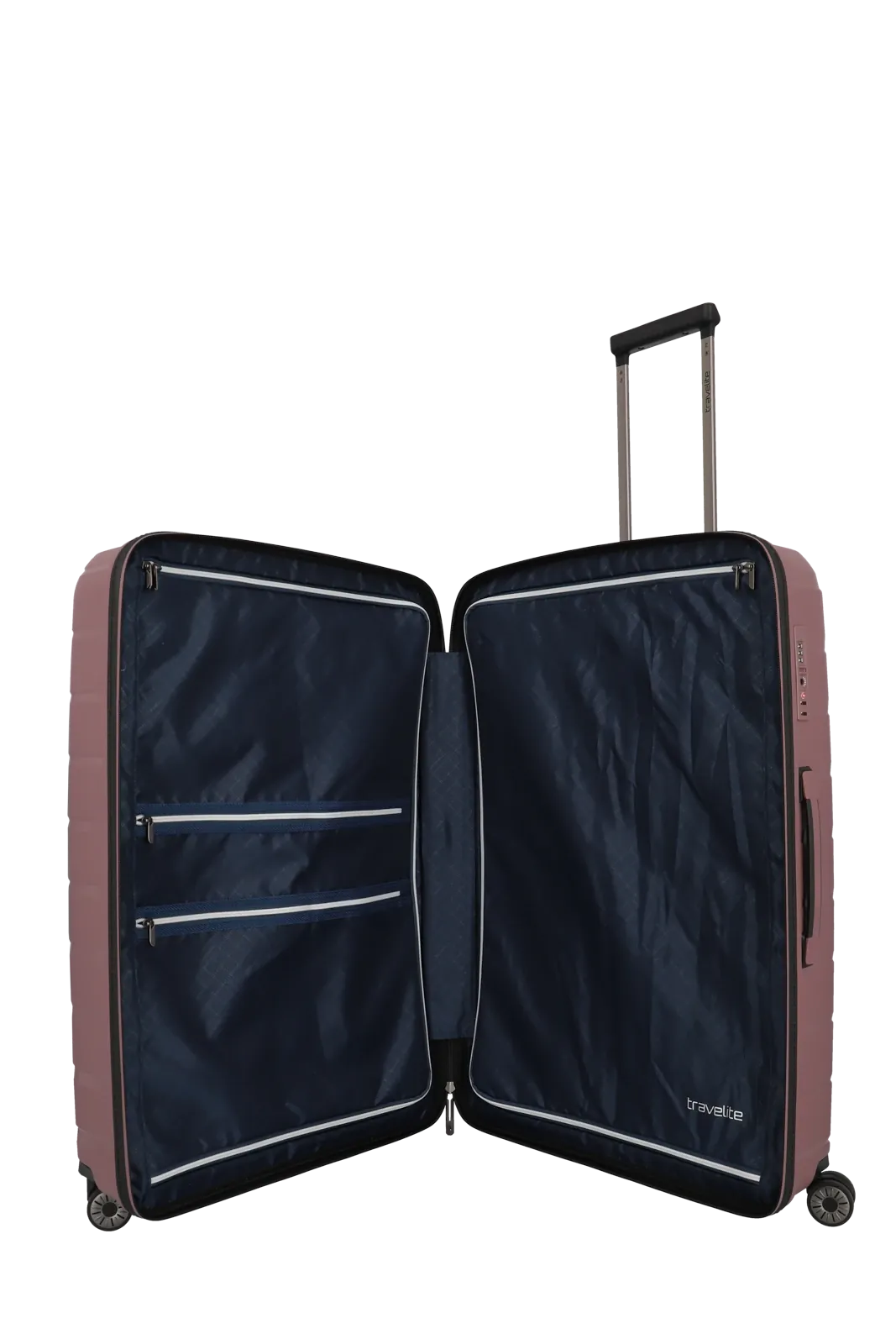 Travelite rozā liels koferis — polipropilēns, 105L, 3.5 kg (skats 10) — 105L