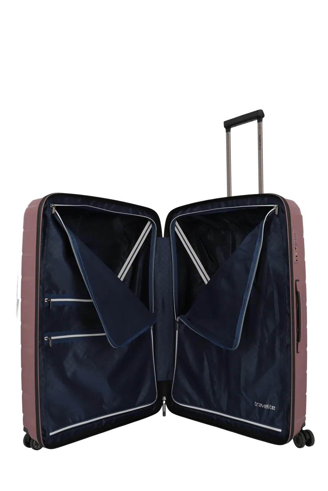 Travelite rozā liels koferis — polipropilēns, 105L, 3.5 kg (skats 6) — 105L