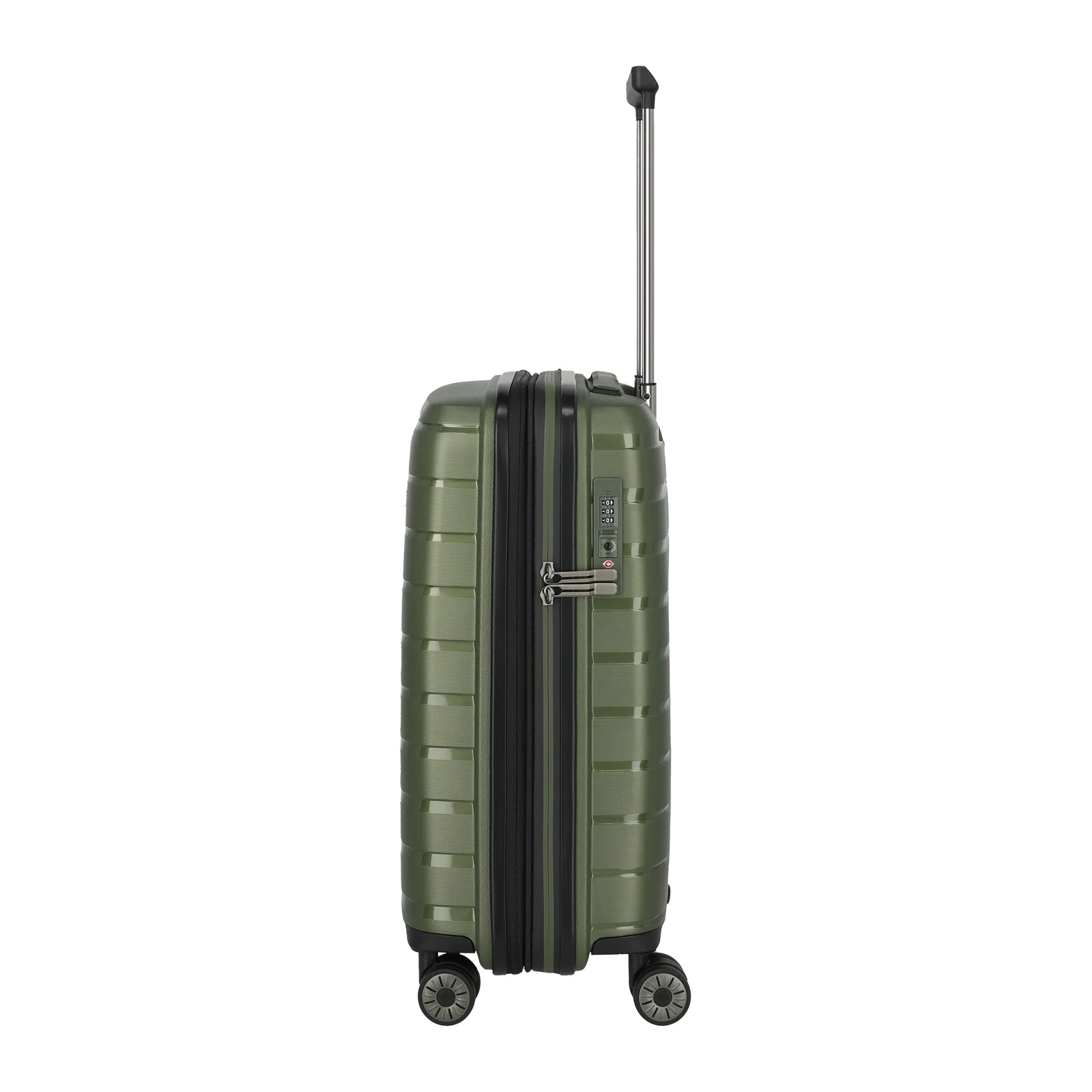 Travelite TL-AIRBASE zaļš rokas bagāžas koferis — polipropilēns, 43/50L, 2.7 kg (skats 5) — 43/50L
