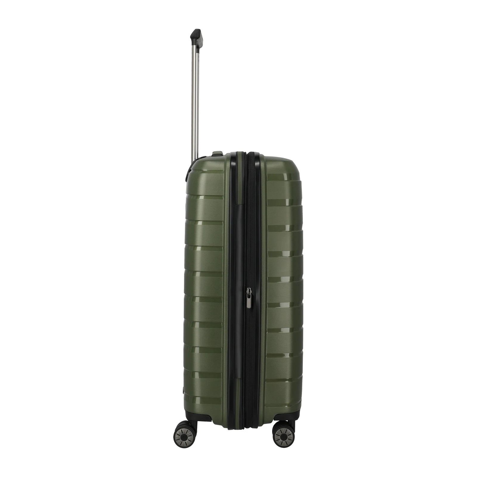Travelite TL-AIRBASE zaļš vidējais koferis — polipropilēns, 71/82L, 3.2 kg (skats 4) — 71/82L