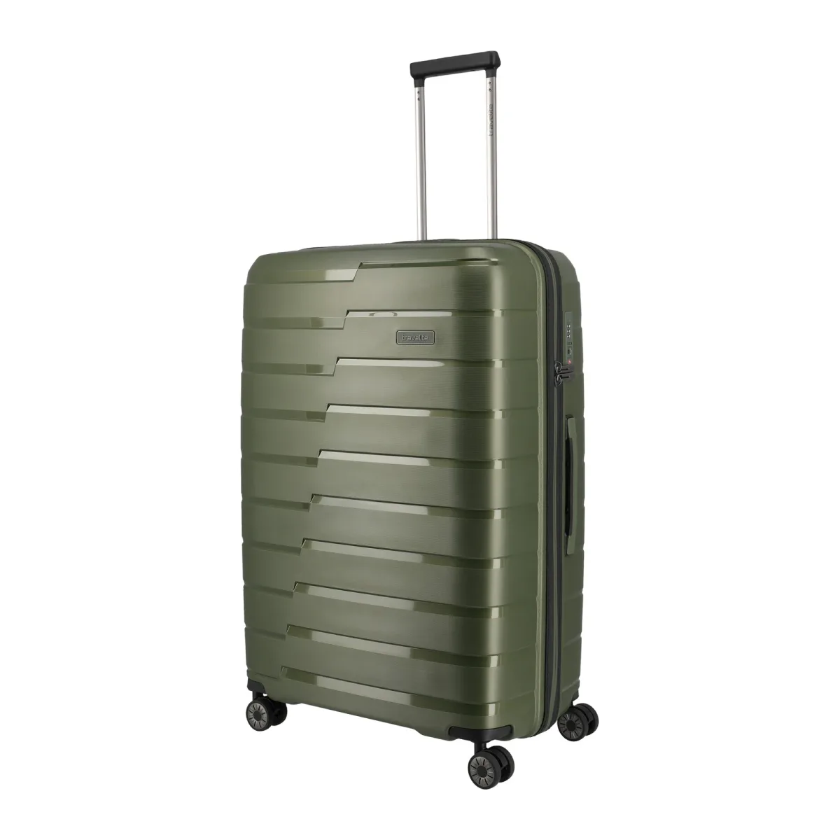Travelite TL-AIRBASE zaļš liels koferis — polipropilēns, 105L, 3.5 kg (skats 2)