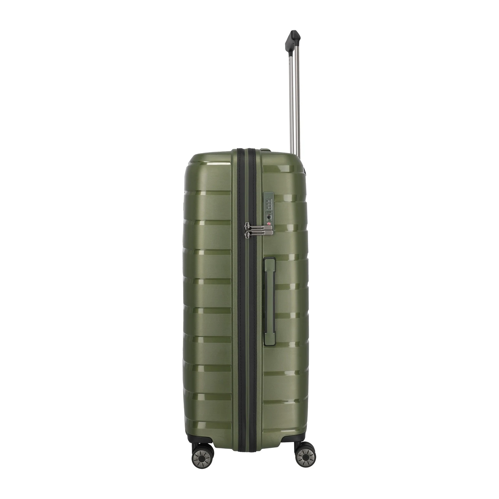 Travelite TL-AIRBASE zaļš liels koferis — polipropilēns, 105L, 3.5 kg (skats 4) — 105L