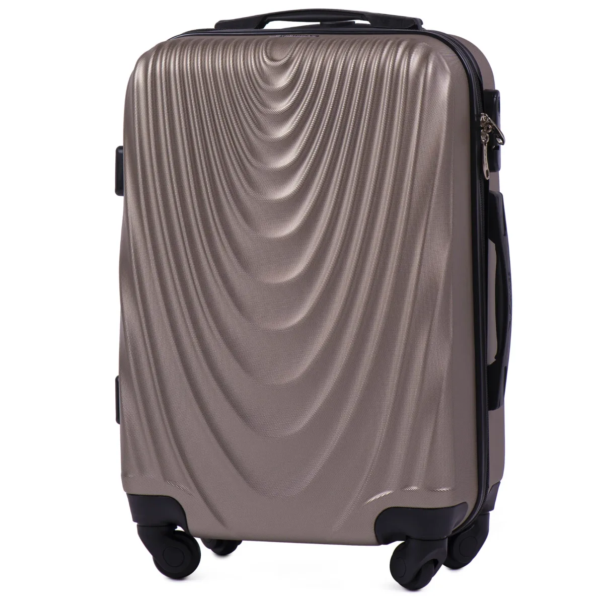 Wings 304 šampanieša krāsā rokas bagāžas koferis — ABS, 38L, 2.6 kg
