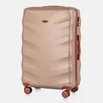 Voyo FJ140 šampanieša krāsā liels koferis — ABS plastmasa, 102L, 4.3 kg