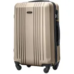 Wings KST01 šampanieša krāsā vidējais koferis — ABS, 63L, 3.2 kg
