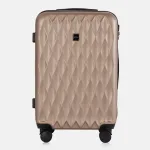 Voyo NV290 šampanieša krāsā vidējais koferis — ABS plastmasa, 66L, 3.3 kg (skats 2)