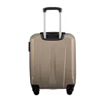 Puccini ABS03C6 šampanieša krāsā rokas bagāžas koferis — ABS, 36L, 2.7 kg (skats 3)