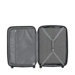 Puccini ABS03C6 šampanieša krāsā rokas bagāžas koferis — ABS, 36L, 2.7 kg (skats 6)