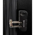 Puccini ABS03C6 šampanieša krāsā rokas bagāžas koferis — ABS, 36L, 2.7 kg (skats 8)