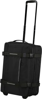 American Tourister melns rokas bagāžas koferis — Audums, 55L, 2.5 kg (skats 7)