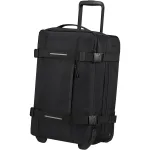 American Tourister melns rokas bagāžas koferis — Audums, 55L, 2.5 kg
