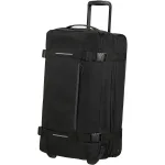American Tourister melns vidējais koferis — Audums, 84L, 2.65 kg