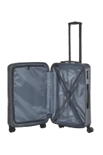 Travelite pelēks vidējais koferis — ABS plastmasa, 65L, 3.3 kg (skats 6)