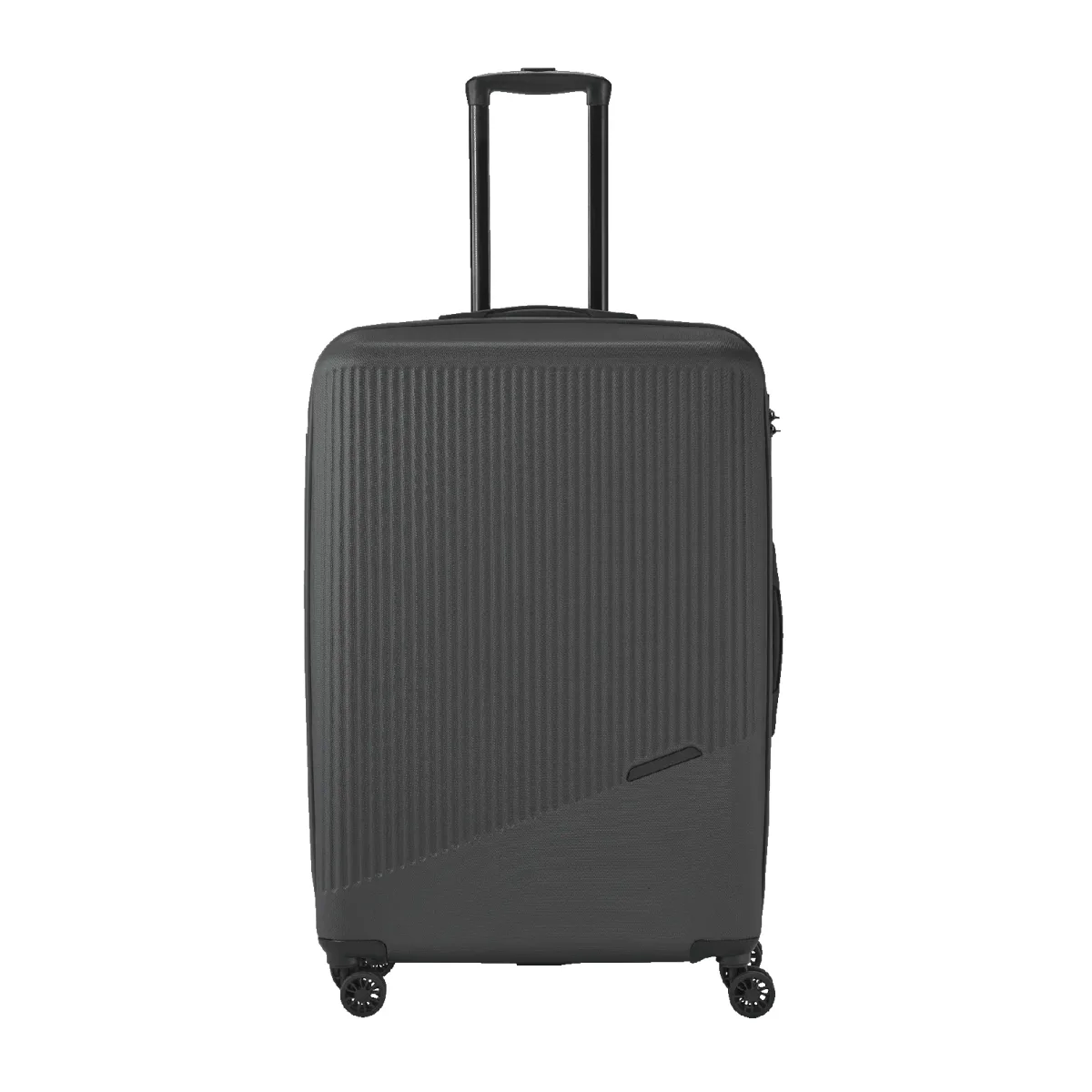 Travelite pelēks liels koferis — ABS plastmasa, 96L, 4.1 kg