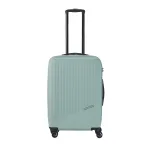 Travelite zaļš vidējais koferis — ABS plastmasa, 65L, 3.3 kg