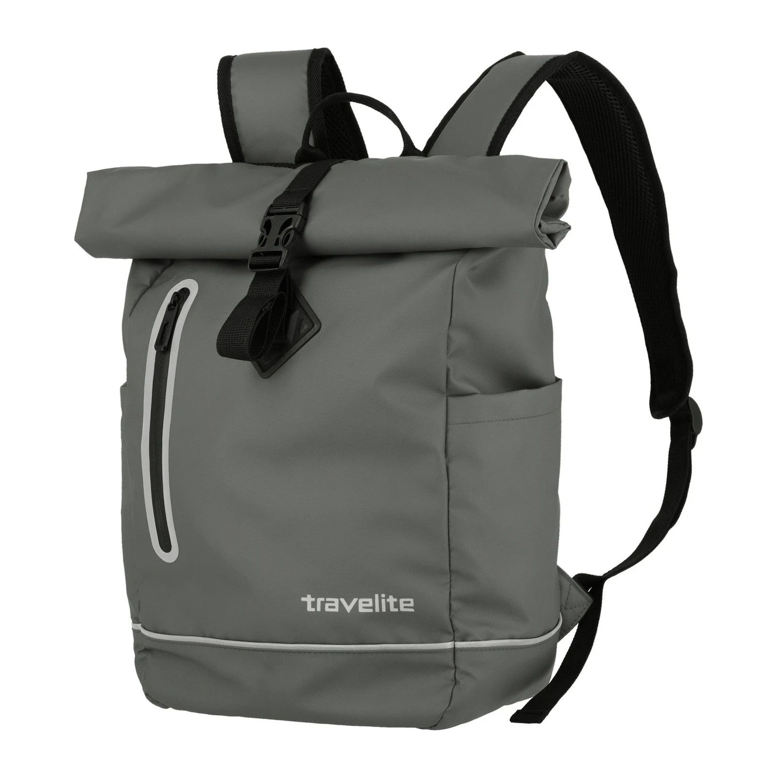 Travelite TL-BASICS-PLANE pelēks mugursoma — poliesters, 19L, 0.4 kg (skats 2) — 19L