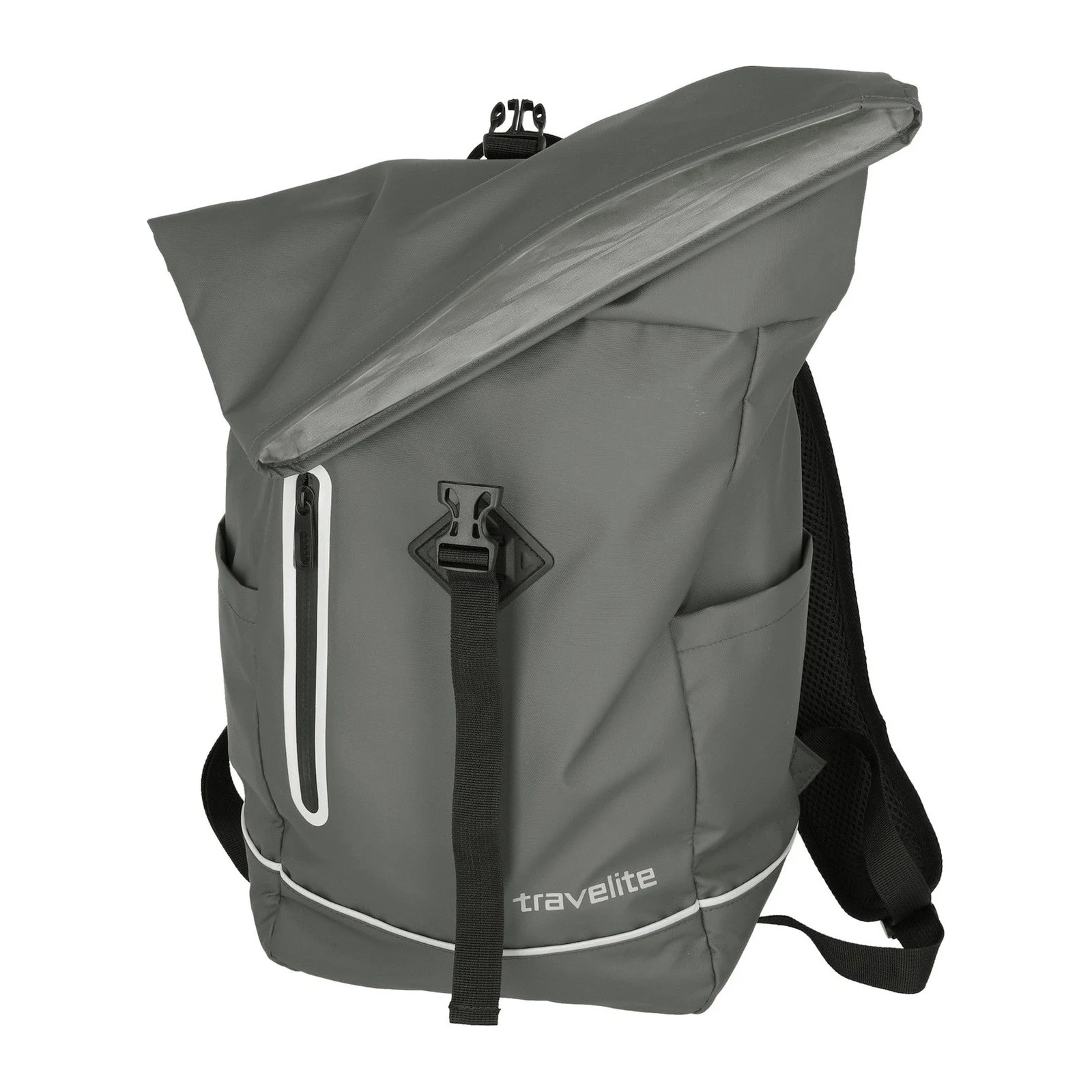 Travelite TL-BASICS-PLANE pelēks mugursoma — poliesters, 19L, 0.4 kg (skats 4) — 19L