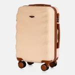 Voyo FJ140 bēšs rokas bagāžas koferis — ABS plastmasa, 39L, 2.8 kg