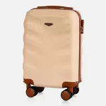 Voyo FJ140 bēšs mazs koferis — ABS plastmasa, 28L, 2.4 kg