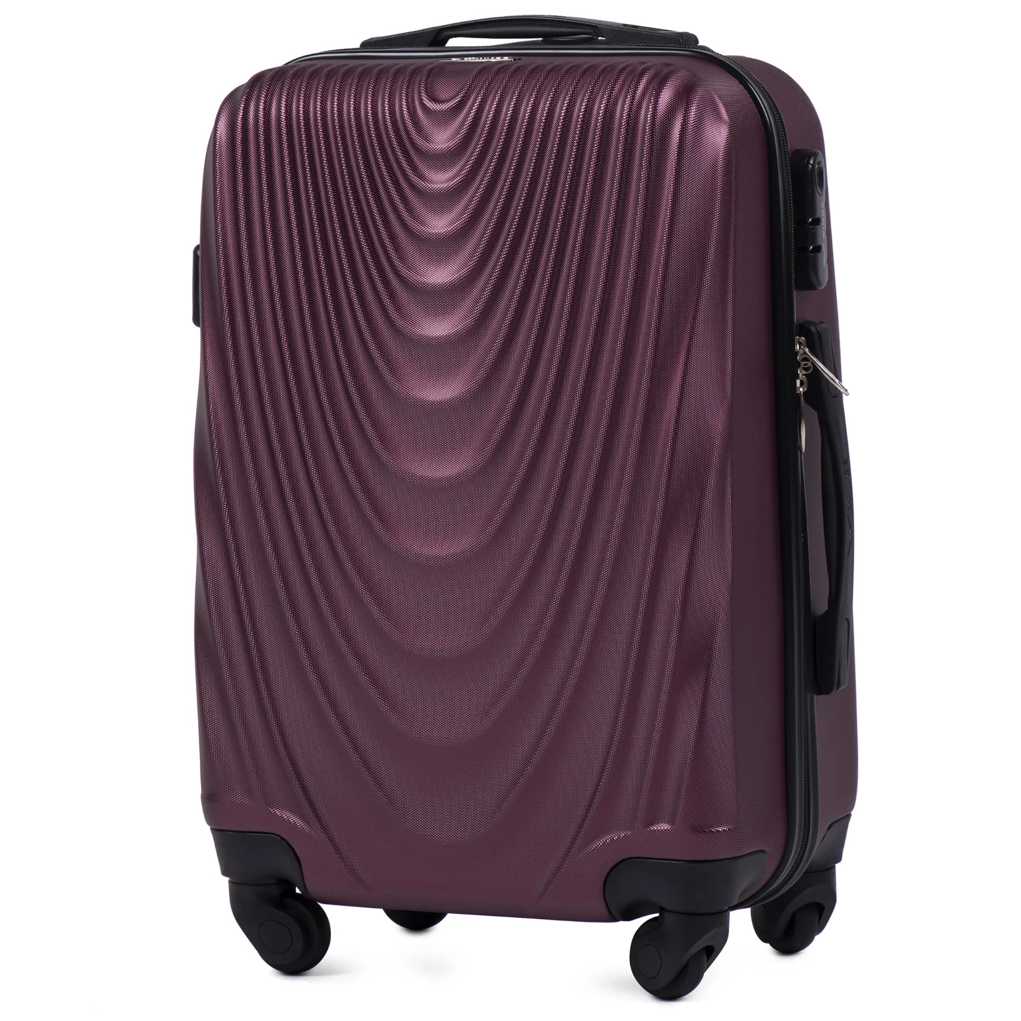 Wings 304 Burgundia rokas bagāžas koferis — ABS, 38L, 2.6 kg