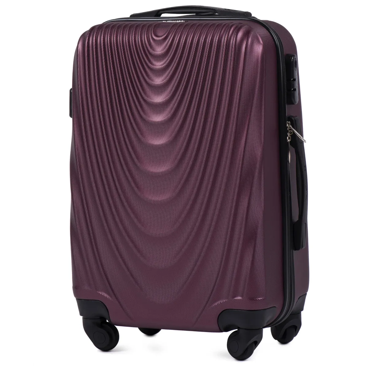 Wings 304 Burgundia rokas bagāžas koferis — ABS, 38L, 2.6 kg