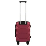 Voyo SK170 Burgundia rokas bagāžas koferis — ABS, 38L, 2.5 kg (no aizmugures)