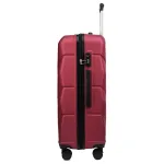 Voyo SK170 Burgundia liels koferis — ABS, 97L, 3.8 kg (no sāniem)