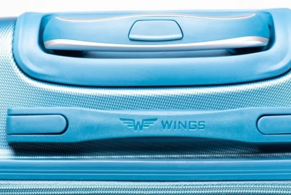 Wings K310 Burgundia liels koferis — ABS, 86L, 3.9 kg (skats 6)