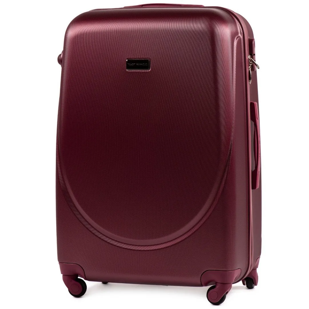 Wings K310 Burgundia liels koferis — ABS, 86L, 3.9 kg