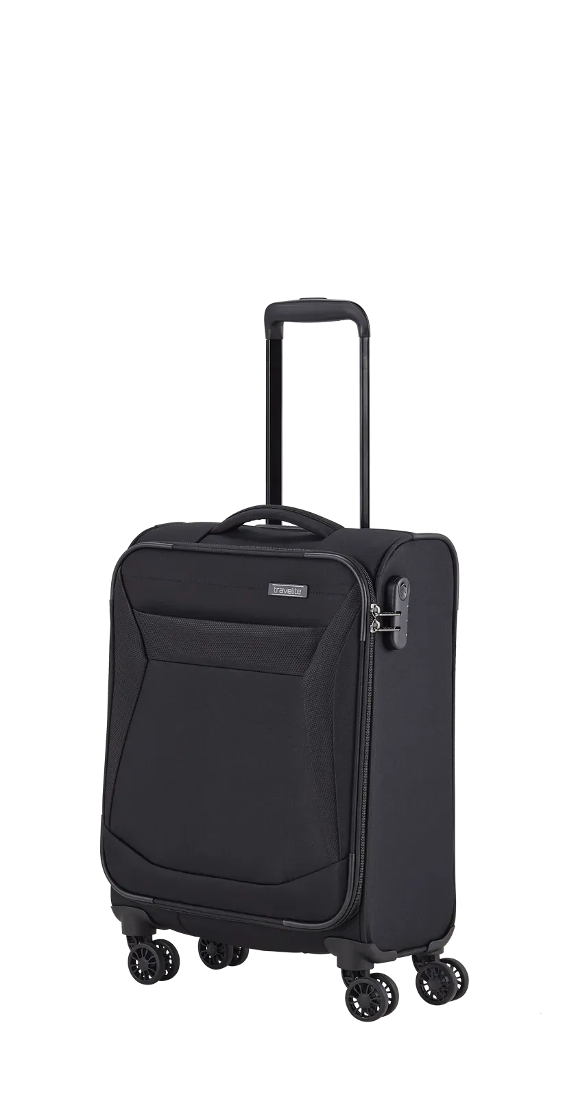 Travelite melns rokas bagāžas koferis — audums, 34L, 2.4 kg (skats 2) — 34L