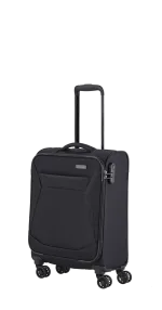 Travelite melns rokas bagāžas koferis — audums, 34L, 2.4 kg (skats 2)