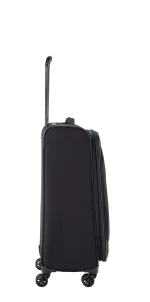 Travelite melns vidējais koferis — audums, 2.9 kg (skats 4)