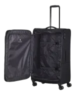 Travelite melns liels koferis — audums, 3.4 kg (skats 5)