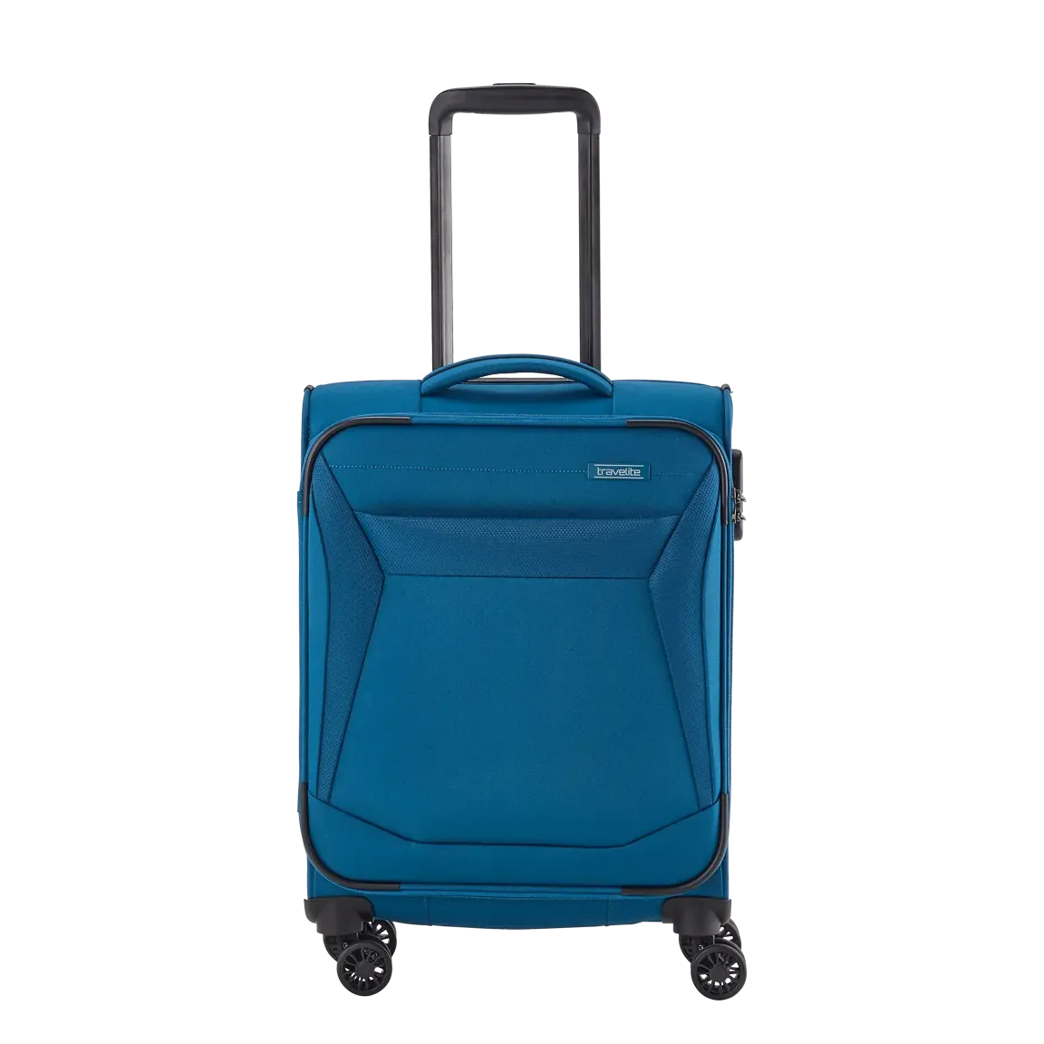 Travelite zils rokas bagāžas koferis — audums, 34L, 2.4 kg