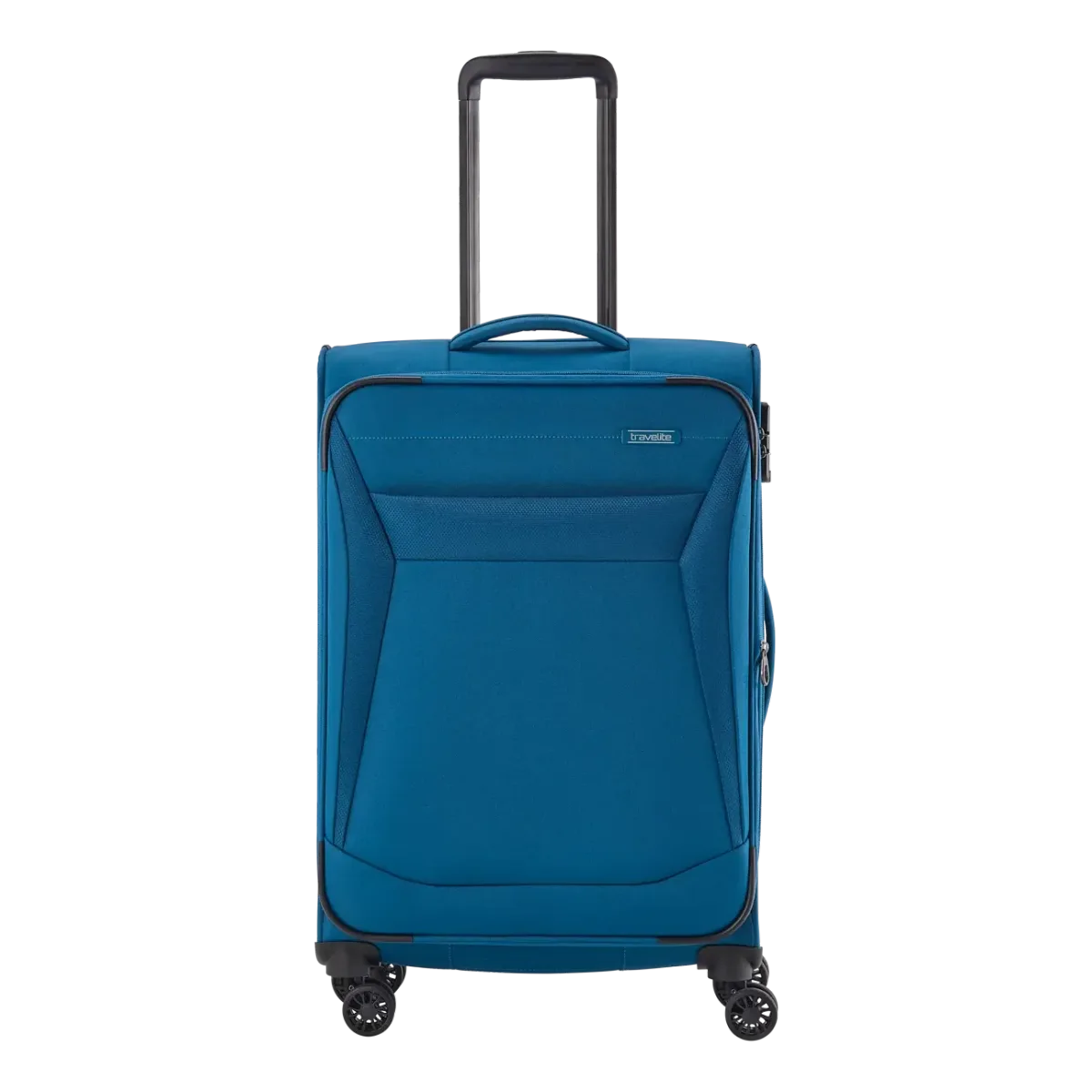 Travelite zils vidējais koferis — audums, 2.9 kg