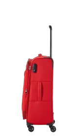 Travelite sarkans vidējais koferis — audums, 2.9 kg (skats 3)
