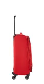 Travelite sarkans vidējais koferis — audums, 2.9 kg (skats 4)