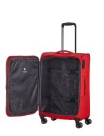 Travelite sarkans vidējais koferis — audums, 2.9 kg (skats 5)