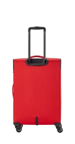 Travelite sarkans vidējais koferis — audums, 2.9 kg (skats 6)